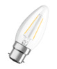 LEDVANCE LED CLASSIC B 25 P 2.5W 827 FIL CL B22D 4099854069376