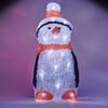DecoLED LED světelný tučňák - 36 cm