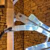 DecoLED LED světelný motiv - vločka, ledově bílá, pr. 85 cm