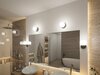 PAULMANN Selection Bathroom LED nástěnné svítidlo Gove IP44 3000K 230V 5W chrom/satén