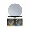 PAULMANN LED zrcadlo s osvětlením Miro IP44 měnitelná bílá 230V 11W zrcadlo/černá mat