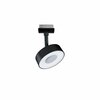 PAULMANN URail LED lištový spot 3-krokové-stmívatelné Circle 5W 4000K stmívatelné 230V černá mat 955.95