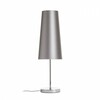 RENDL CONNY 15/30 stolní stínidlo Monaco holubí šeď/stříbrné PVC max. 23W R11590