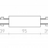 RENDL 1F přímý spoj s možností napájení bílá 230V  R12263