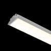 RENDL LED PROFILE J přisazený 1m eloxovaný hliník/matný akryl  R14095