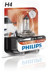 Philips H4 Rally 12V 100/90W P43t-38 1ks blistr 12569RAB1