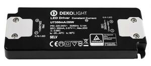Deko-Light LED-napájení FLAT, CC, UT350mA/20W konstantní proud 350 mA IP20 2-57V DC 0,70-20,00 W 862224