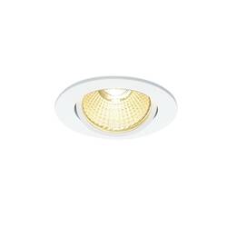 BIG WHITE NEW TRIA kulaté LED vnitřní svítidlo k zabudování do stropu, bílá, 1800-3000K 7,2W 1001989