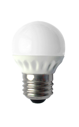 LED žárovka kapka WF25T4 P45 3W E27 2700K
