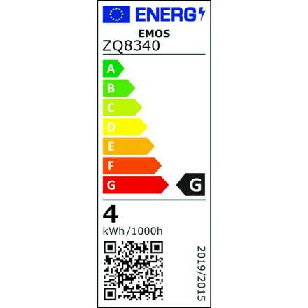 EMOS LED žárovka Classic MR16 4,5W GU10 teplá bílá 1525730200