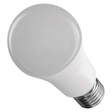 EMOS Chytrá LED žárovka GoSmart A60 / E27 / 11 W (75 W) / 1 050 lm / RGB / stmívatelná / Wi-Fi ZQW515R