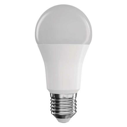 EMOS Chytrá LED žárovka GoSmart A60 / E27 / 9 W (60 W) / 806 lm / RGB / stmívatelná / Zigbee ZQZ514R