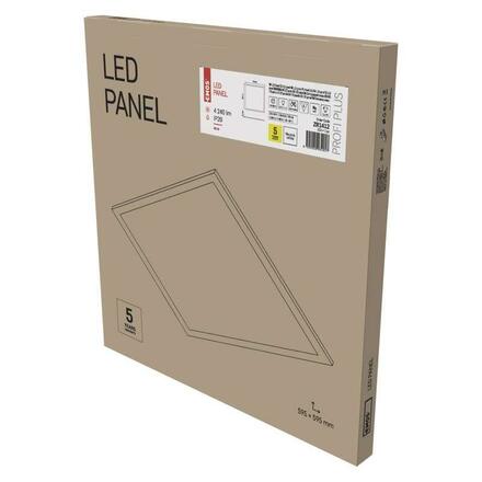 EMOS LED panel 60×60, vestavný bílý, 40W neutrální bílá 1541401210