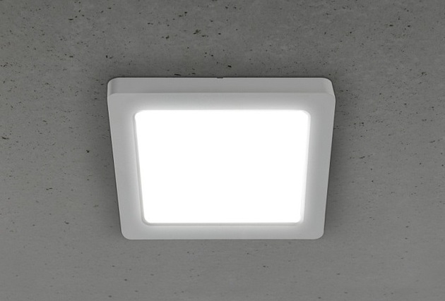 Heitronic LED zapuštěný panel SELESTO stmívatelné Clip-on hranaté bílá 164 mm 3000/4000/6000K