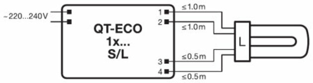 OSRAM QT-ECO 1x18-24/220-240 S