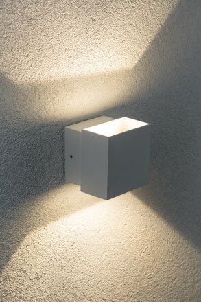 Paulmann nástěnné svítidlo LED Cybo hranaté 2x3W bílá 100x100mm 180.03 P 18003