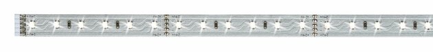 Paulmann LED pásek MaxLED denní bílá 6W 24V bílý podklad 1m IP20 705.82 P 70582