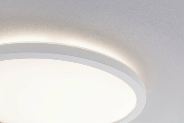 PAULMANN LED Panel Atria Shine Backlight IP44 kruhové 190mm 11,2W 3000K bílá