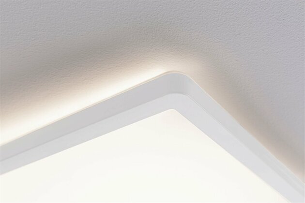 PAULMANN LED Panel Atria Shine Backlight IP44 hranaté 190x190mm 11,2W 3000K bílá
