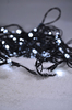 Solight LED venkovní vánoční řetěz, 200 LED, 20m, přívod 5m, 8 funkcí, časovač, IP44, studená bílá 1V102-W