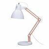 Solight stolní lampa Falun, E27, bílá WO57-W