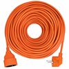 Solight prodlužovací kabel - spojka, 1 zásuvka, oranžová, 25m PS09