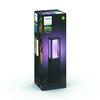 Hue LED White and Color Ambiance Venkovní sloupkové svítidlo Philips Impress 17431/30/P7 černé 40cm 2200K-6500K RGB