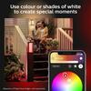 Hue LED White and Color Ambiance Venkovní sloupkové svítidlo Philips Impress 17432/30/P7 černé 77cm 2200K-6500K RGB