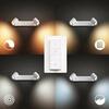 Hue White Ambiance Bodové koupelnové svítidlo Philips Adore BT 8719514340879 LED GU10 2x5W 2x350lm 2200-6500K IP44 230V, bílé s dálkovým ovladačem a Bluetooth