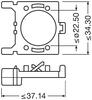 OSRAM montážní držák DA02 pro NIGHT BREAKER LED H7-LED Focus 2ks 64210DA02