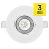 EMOS LED bodové svítidlo Exclusive bílé 5W neutrální bílá 1540115570