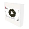 EMOS LED vánoční věnec, 40 cm, 2x AA, vnitřní, teplá bílá, časovač DCTW05