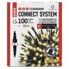 EMOS Standard LED spojovací vánoční řetěz, 10 m, venkovní i vnitřní, teplá bílá D1AW03