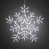Sněhová vločka 4470-203, 90 LED studená bílá s 8-mi funkcemi, průměr 58 cm