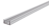 Light Impressions Reprofil U-profil plochý AU-01-08 stříbrná mat elox 2000 mm 970001