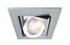 Light Impressions Kapego stropní vestavné svítidlo Kardan I 12V AC/DC GU5.3 / MR16 1x max. 50,00 W 98 mm stříbrná 110100