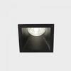 KOHL-Lighting VERSUS MUZZY SQ zapuštěné svítidlo s rámečkem 56x56mm černá 16° 9 W CRI 80 3000K Non-Dimm