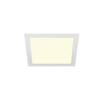 BIG WHITE SENSER 24 Indoor, stropní LED svítidlo, hranaté, bílé, 3000K 1003013