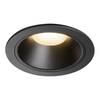 BIG WHITE NUMINOS DL XL vnitřní LED zápustné stropní svítidlo černá/černá 2700 K 55° 1003991