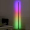 LEUCHTEN DIREKT is JUST LIGHT LED stojací svítidlo, barva ocel, RGB, dálkový ovladač, stmívatelné RGB+2700-5000K 11788-55