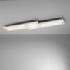 LEUCHTEN DIREKT is JUST LIGHT LED stropní svítidlo bílé ploché 110x28, dálkový ovladač, stmívatelné, CCT nastavení teploty barvy 2700-5000K