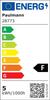 PAULMANN LED G95 Fantastic Colors Inner Tube E27 2700K stmívatelné 287.73