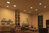 PAULMANN VariFit LED vestavné svítidlo Smart Home Zigbee Areo IP44 hranaté 230x230mm měnitelná bílá černá stmívatelné