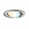 PAULMANN SmartHome Zigbee vestavné svítidlo LED Coin Nova Plus 1x6,5W měnitelná bílá kruhové kov kartáčovaný 929.61 P 92961