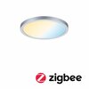 PAULMANN Smart Home Zigbee LED vestavné svítidlo Areo VariFit IP44 kruhové 175mm 13W matný chrom měnitelná bílá 930.45