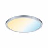 PAULMANN Smart Home Zigbee LED vestavné svítidlo Areo VariFit IP44 kruhové 230mm 16W matný chrom měnitelná bílá 930.46