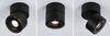 PAULMANN Přisazené svítidlo LED Spircle černá mat 8,0W 3.000K 36° 933.71