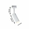 PAULMANN URail LED lištový spot 3-krokové-stmívatelné Tubo spot 4W 3000K stmívatelné 230V bílá 955.91