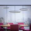 PAUL NEUHAUS LED závěsné svítidlo, kruhové, antracit, moderní design SimplyDim 2700K PN 2383-13