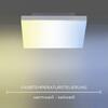 PAUL NEUHAUS Q-FRAMELESS, stropní svítidlo, Smart Home, 30x30cm RGB+3000-5000K PN 8286-16